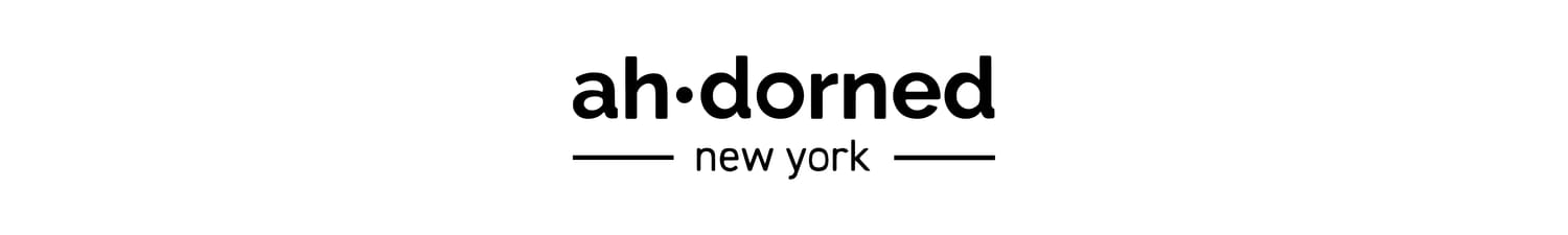 The logo for AHDORNED.