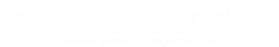 The logo for Sweet Freedom.