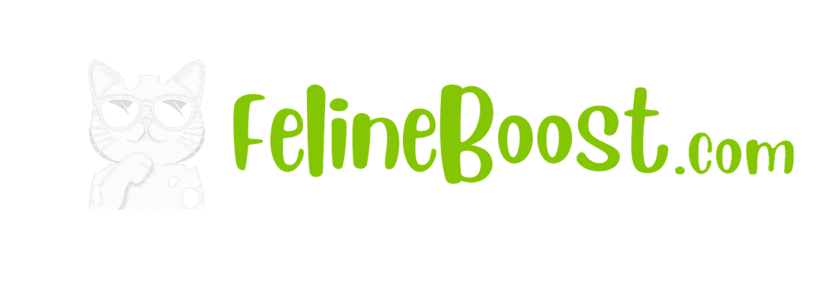 The logo for FelineBoost.