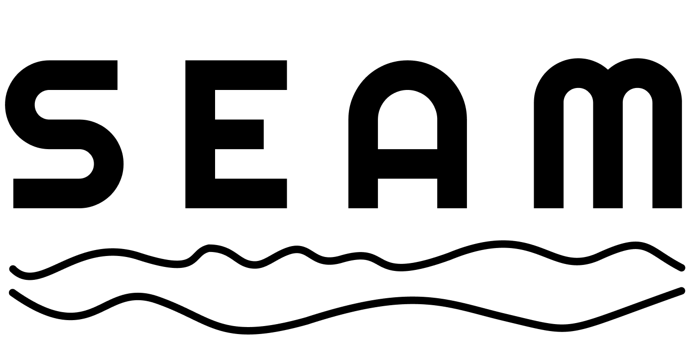 The logo for Seam Fishing.