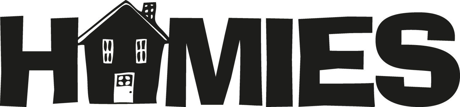 The logo for Boutique Homies.