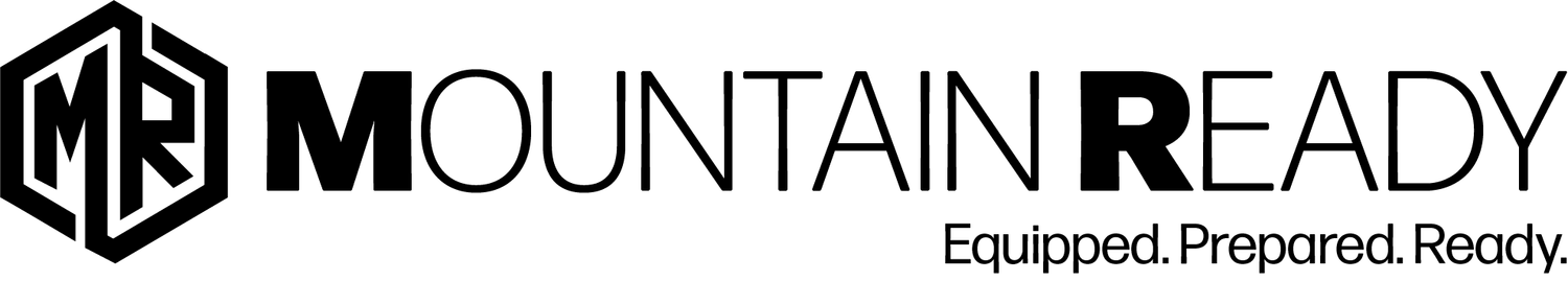 The logo for mountainready.online.