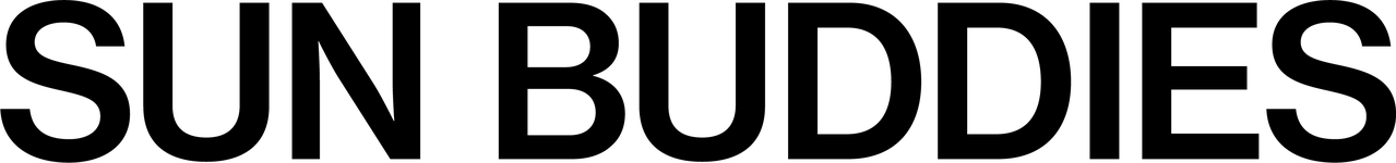 The logo for Sun Buddies Eyewear.