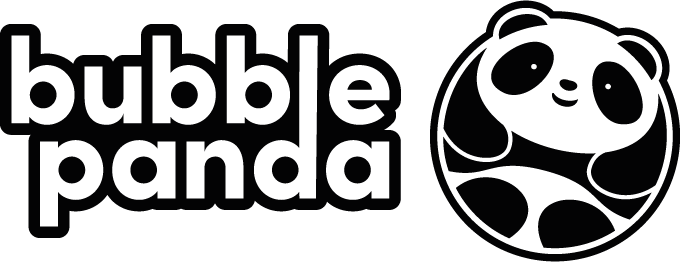 The logo for Bubble Panda.