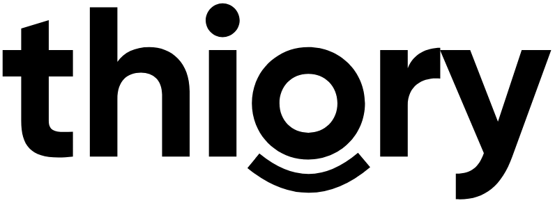 The logo for Thiory.