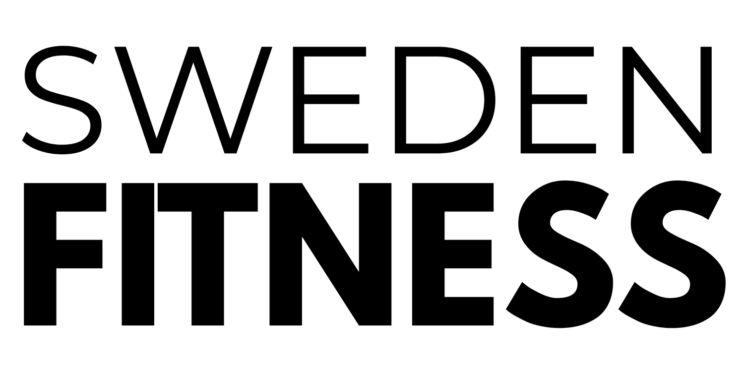 Logotypen för Sweden Fitness.