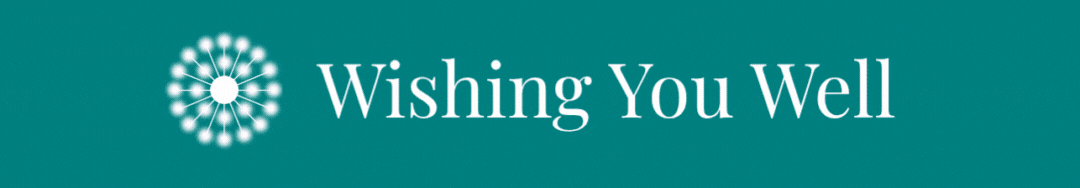 The logo for Wishing you well.