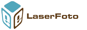 Logoet for LaserFoto.dk.