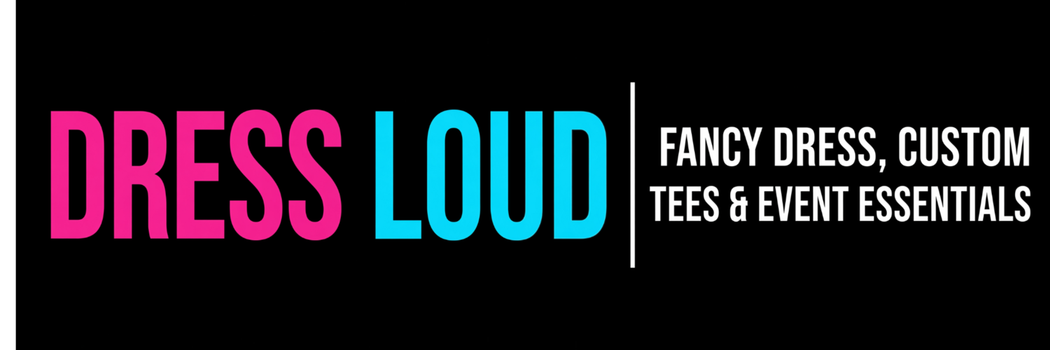 The logo for DRESS LOUD.