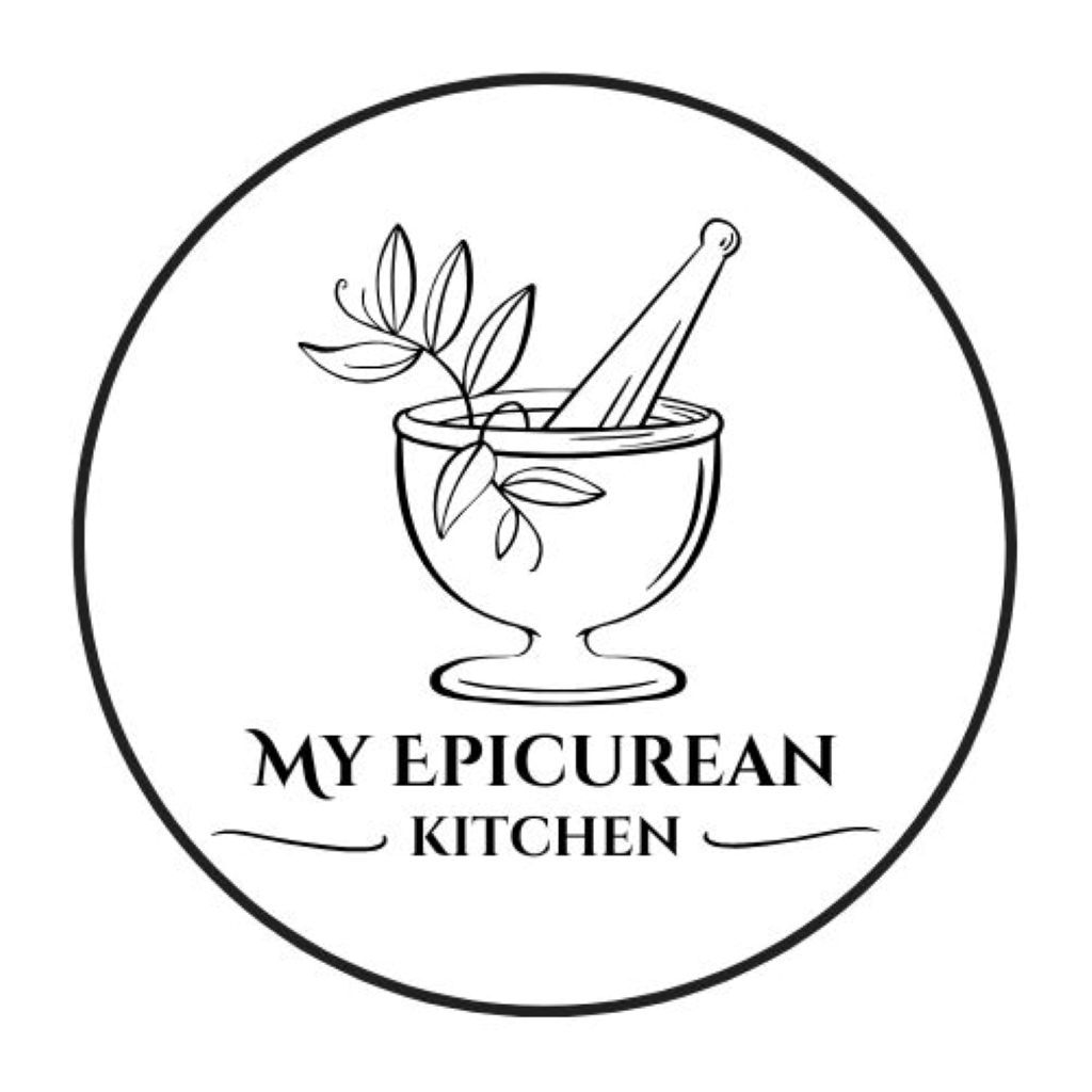 The logo for My Epicurean Kitchen.