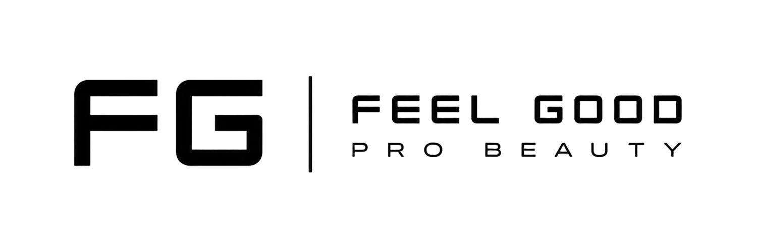 The logo for Feel Good Pro Beauty.