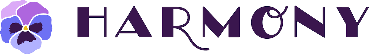 The logo for Harmony.