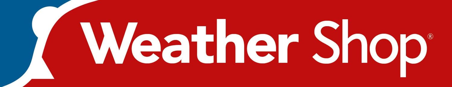 The logo for Weather Shop.