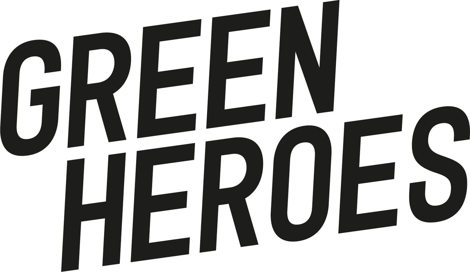 Logoet for Green Heroes.