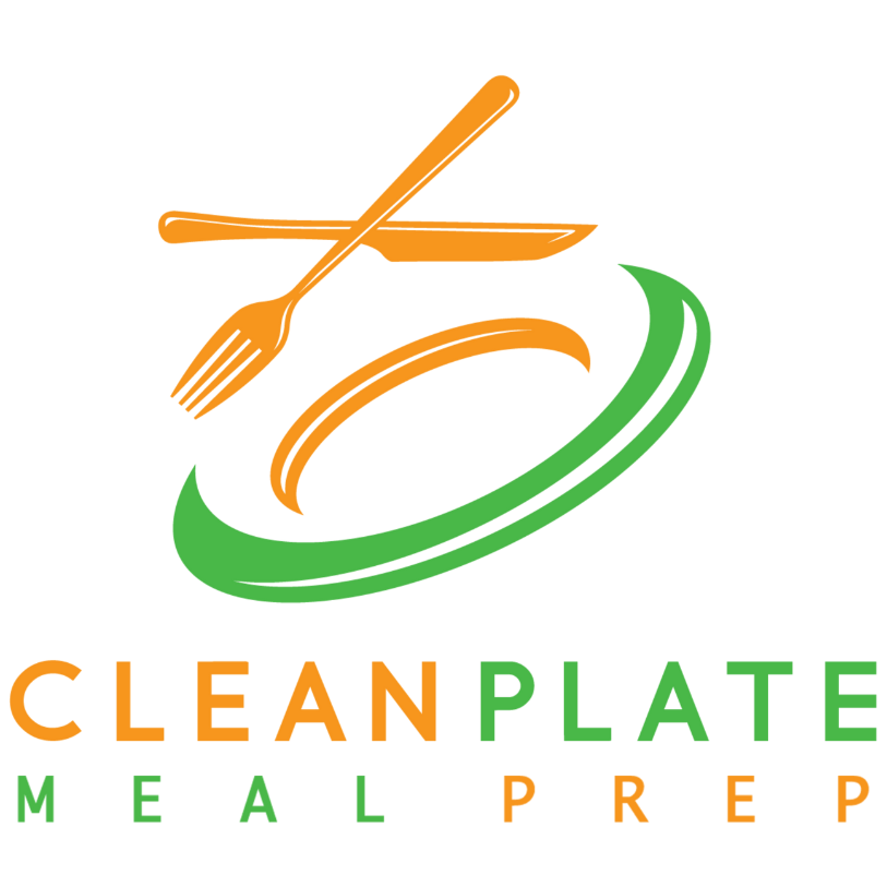 The logo for Clean Plate Meal Prep.