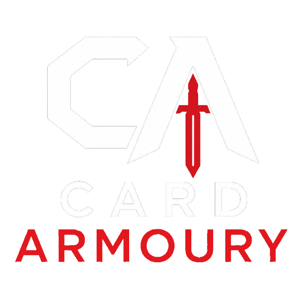 The logo for Card Armoury.