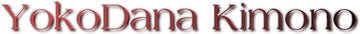 The logo for YokoDana Kimono.