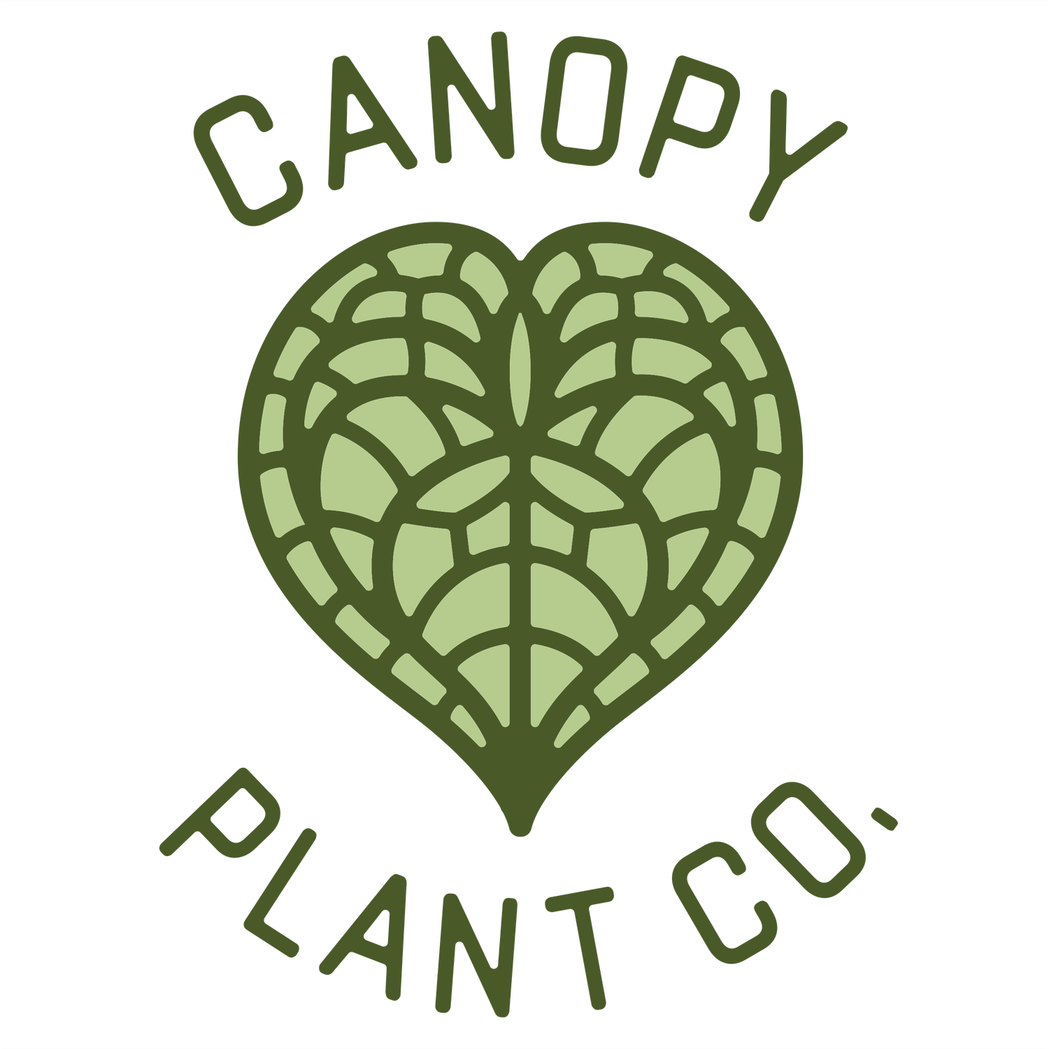 The logo for Canopy Plant Co..