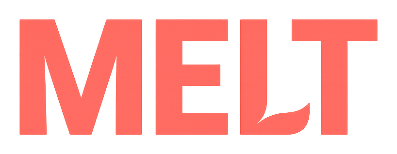 The logo for MELT.