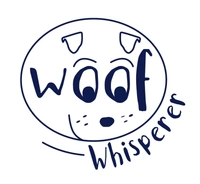 The logo for The Woof Whisperer.