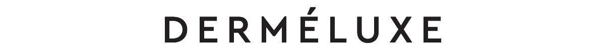 The logo for DerméLuxe Skincare.