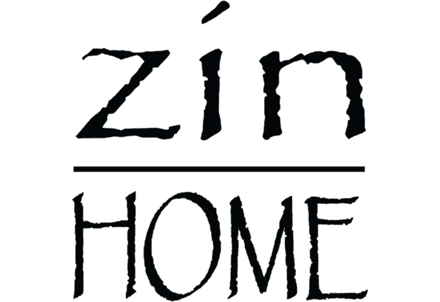 The logo for zinhome.