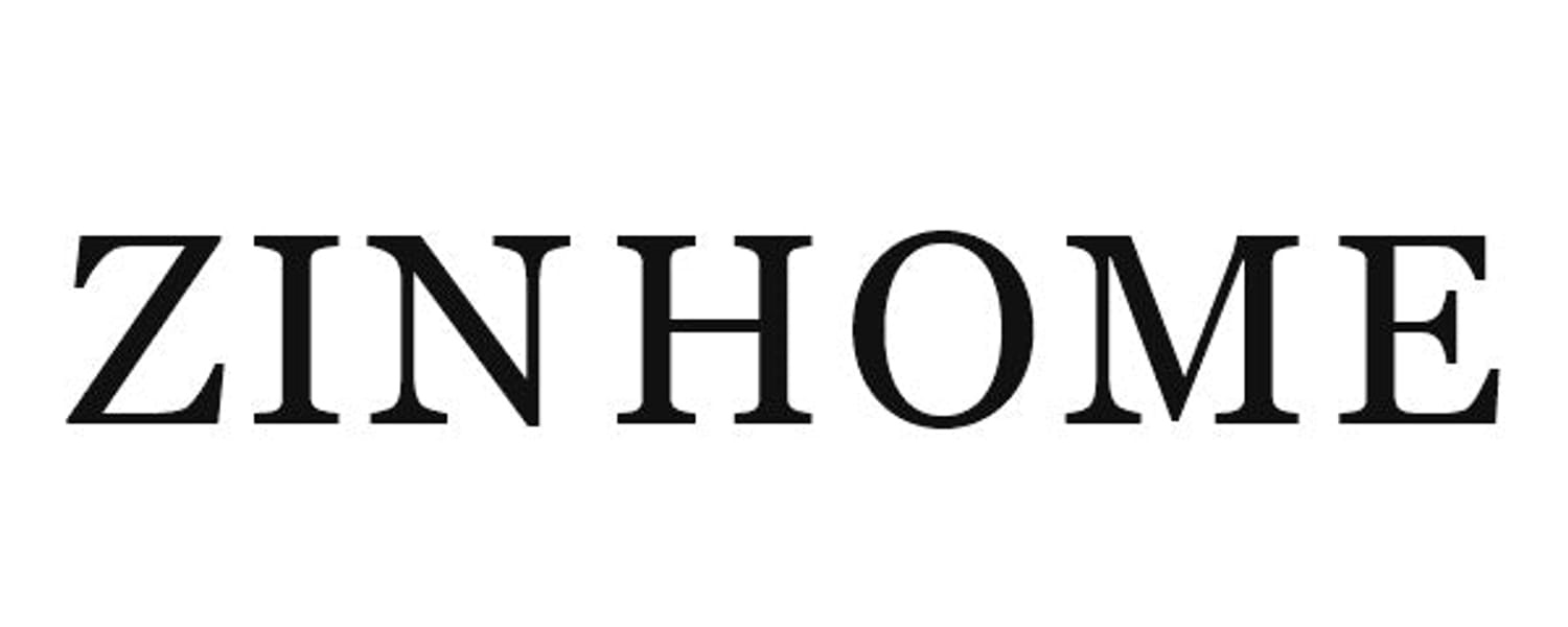 The logo for zinhome.