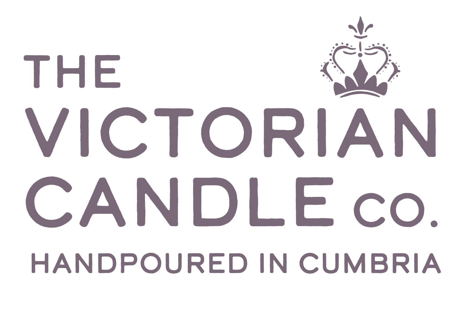 The logo for The Victorian Candle Co..