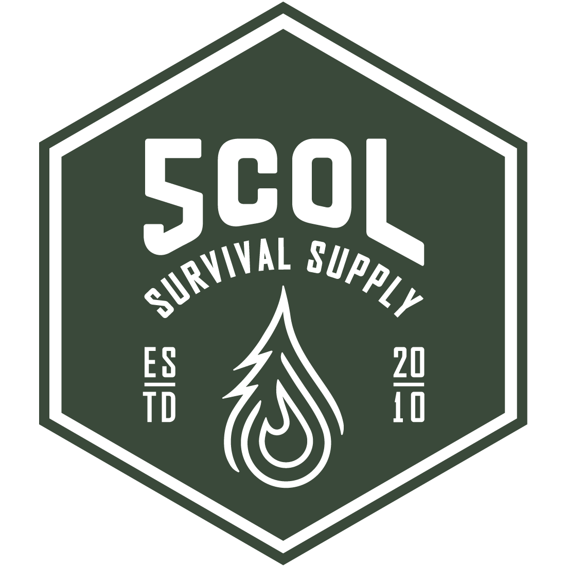 The logo for 5COL Survival Supply.
