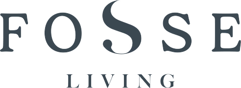 The logo for Fosse Living | Luxury Home Fragrances.