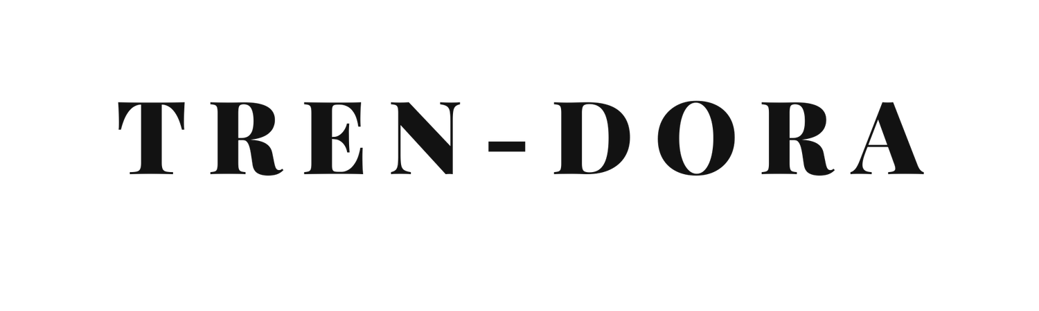 The logo for Tren-Dora.