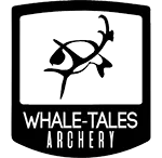 The logo for Whale-Tales Archery.