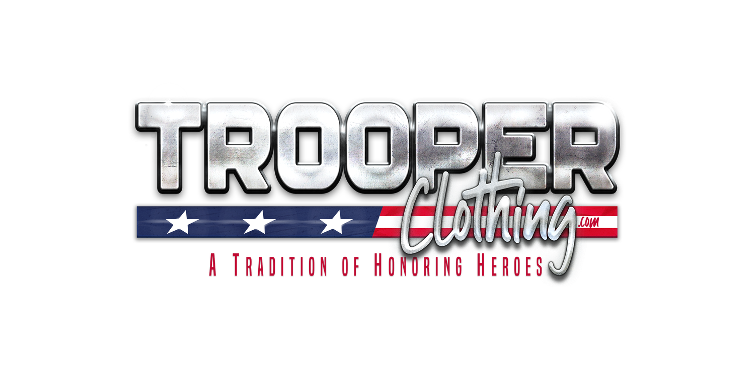 The logo for Trooper Clothing.