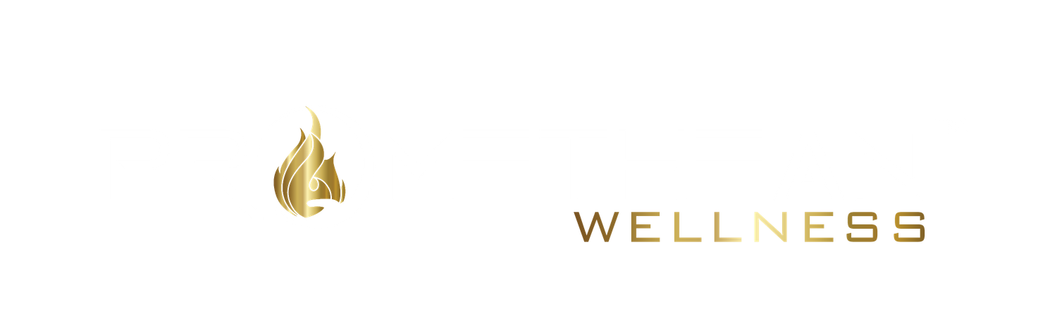The logo for Promethean Wellness .
