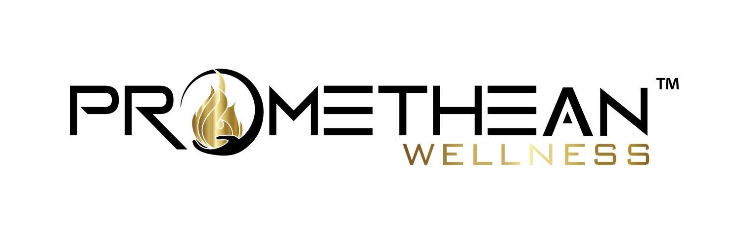 The logo for Promethean Wellness .
