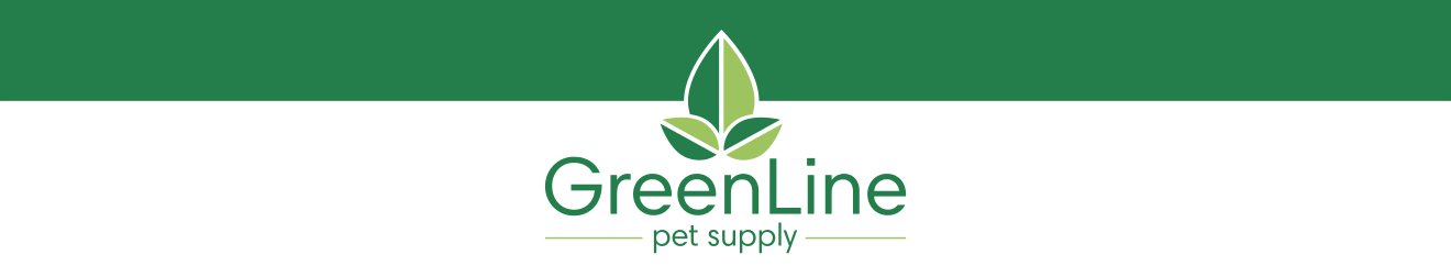 The logo for GreenLine Pet Supply.