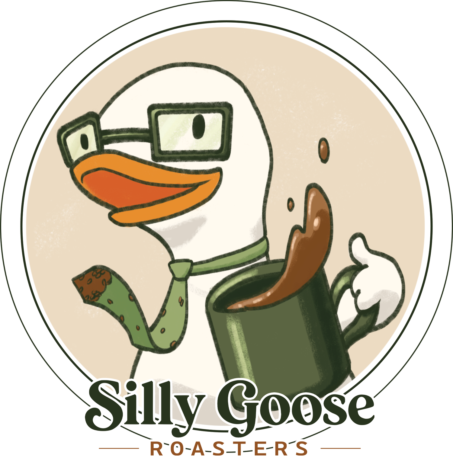 The logo for Silly Goose Roasters.