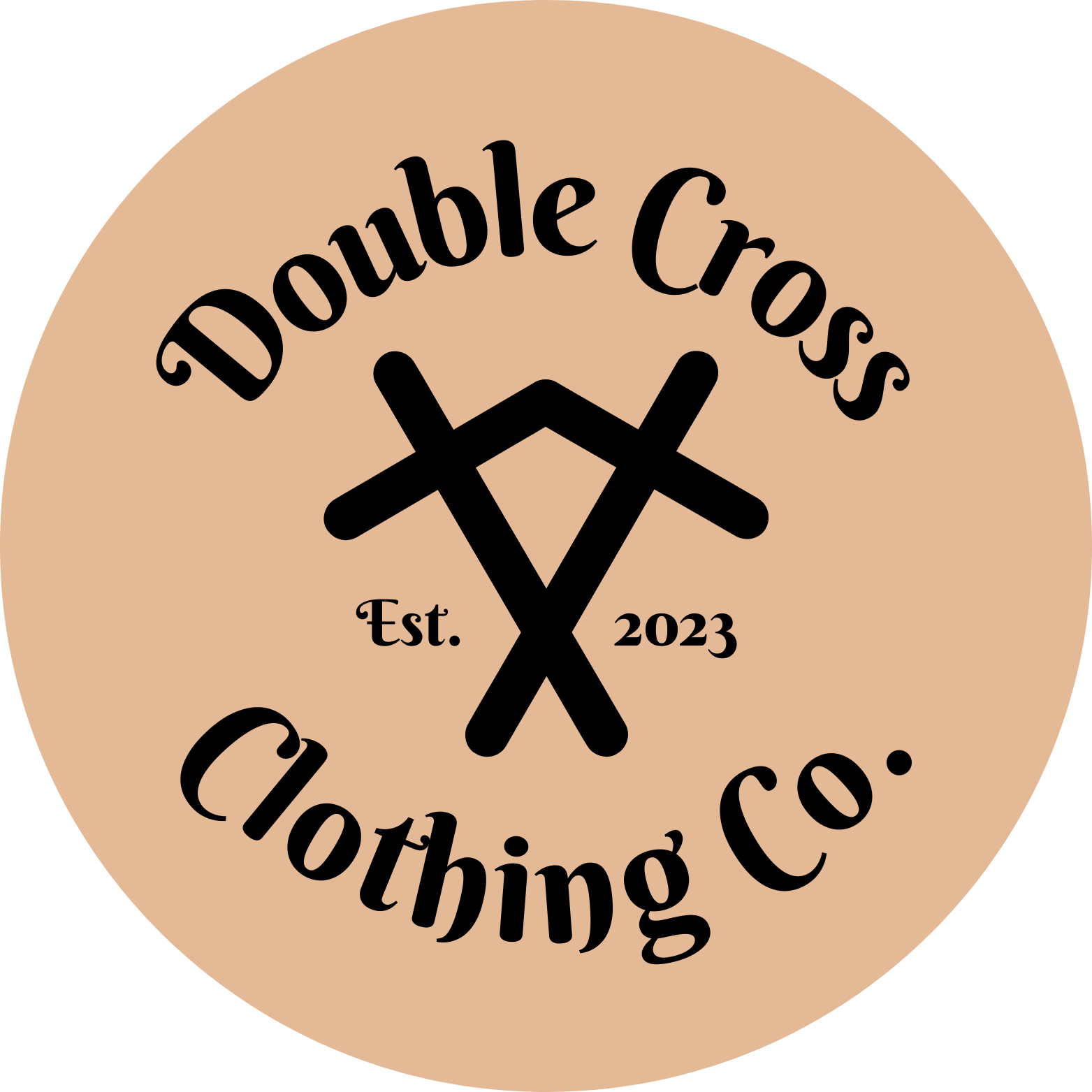 The logo for Double Cross Clothing Co..
