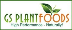 The logo for GS Plant Foods.