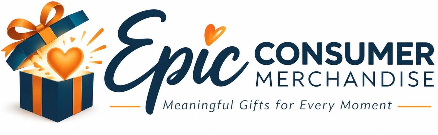 The logo for Epic Consumer Merchandise.