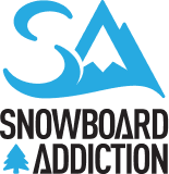 The logo for Snowboard Addiction.