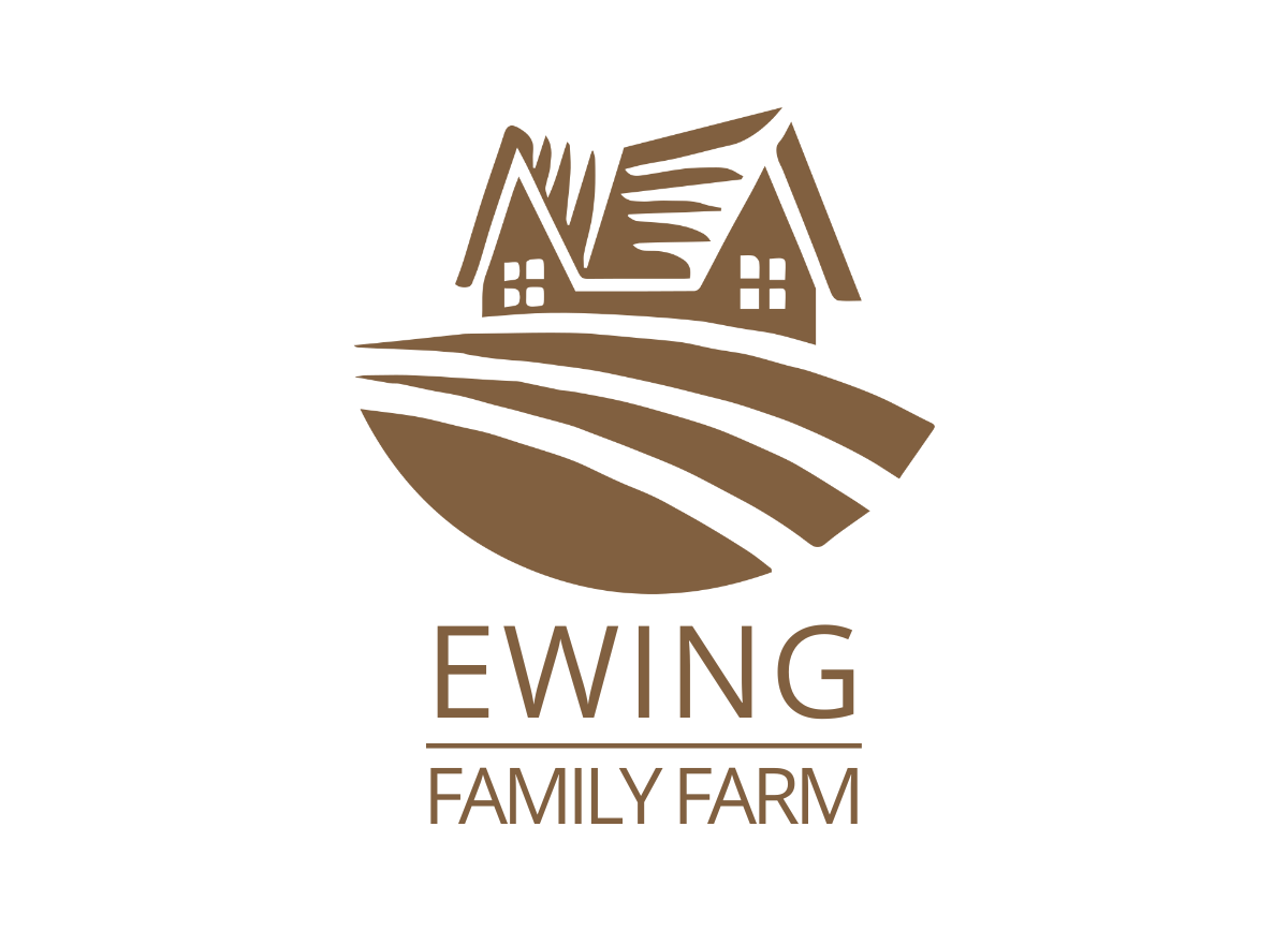 The logo for Ewing Family Farm.