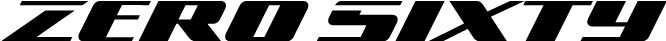 The logo for ZeroSixty: Fantasy Car Giveaway.