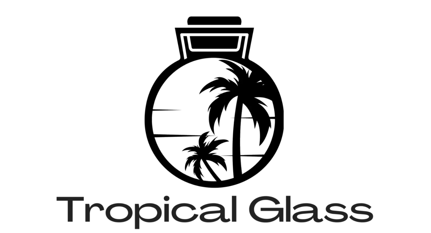 The logo for Tropical Glass.