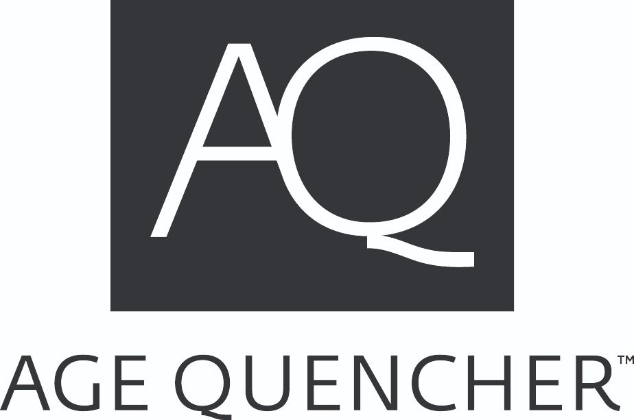 The logo for Age Quencher .