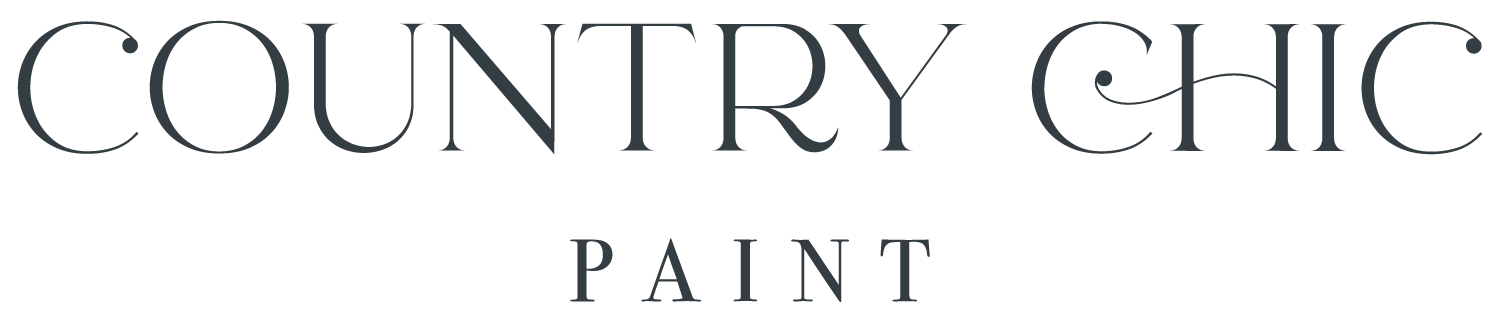 The logo for Country Chic Paint.