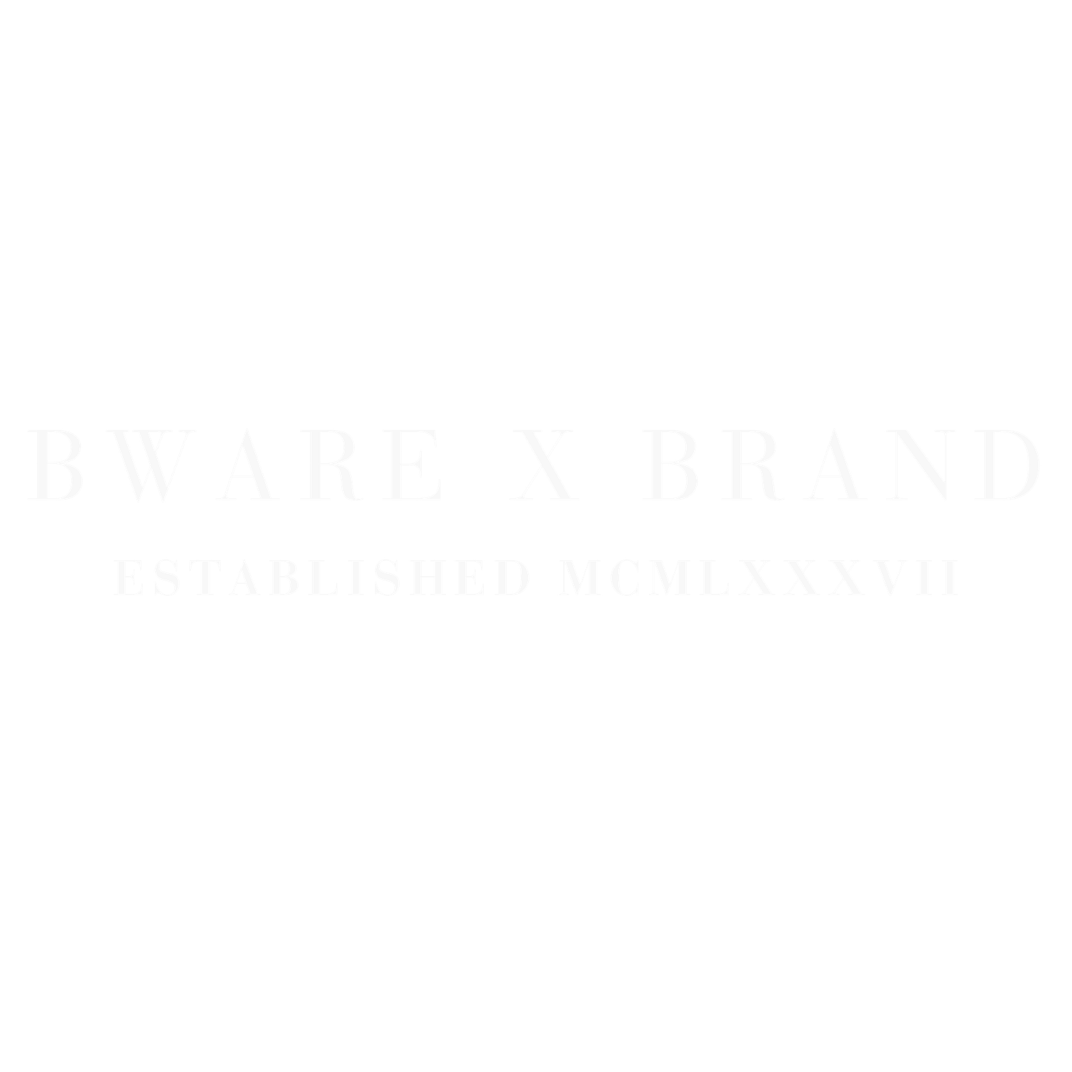 The logo for BWARE BRAND.
