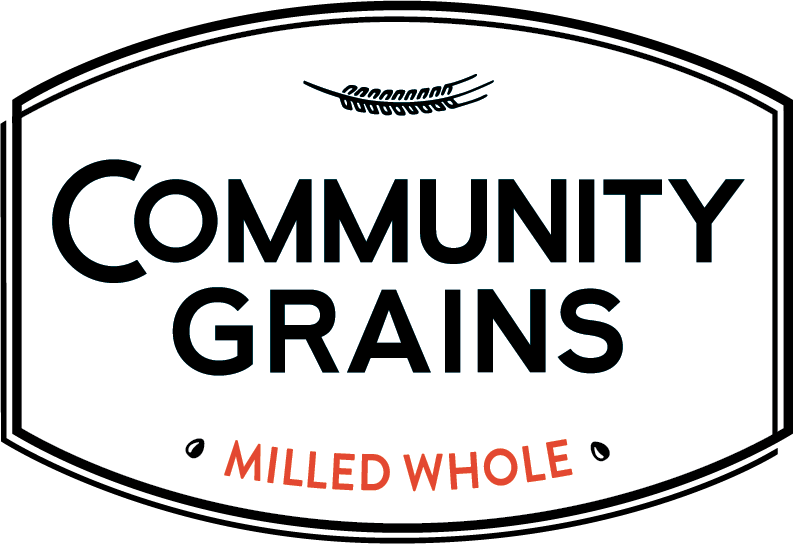 The logo for Community Grains.