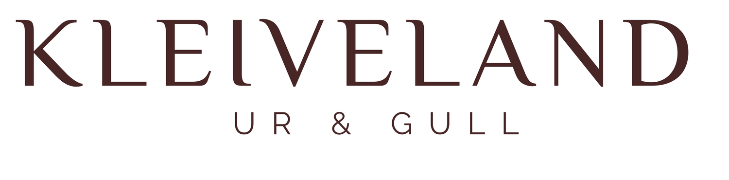 Logoen for Kleiveland ur & gull.