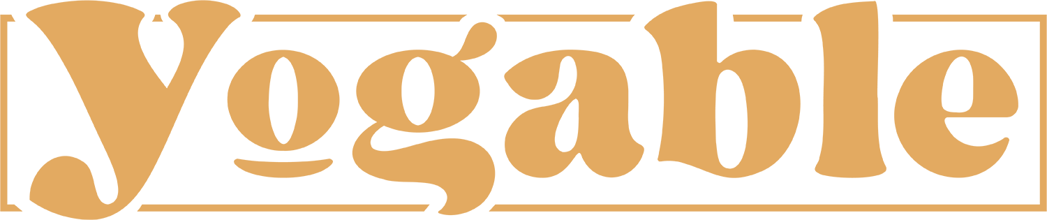 The logo for Yogable Shop.